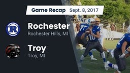 Recap: Rochester  vs. Troy  2017