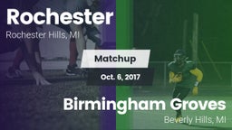 Matchup: Rochester High vs. Birmingham Groves  2017