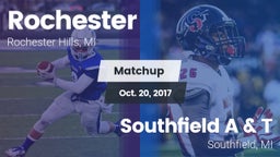 Matchup: Rochester High vs. Southfield A & T 2017