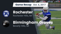 Recap: Rochester  vs. Birmingham Groves  2017