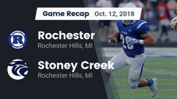Recap: Rochester  vs. Stoney Creek  2018