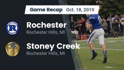Recap: Rochester  vs. Stoney Creek  2019