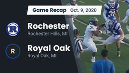 Recap: Rochester  vs. Royal Oak  2020