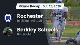 Recap: Rochester  vs. Berkley Schools 2020
