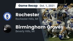 Recap: Rochester  vs. Birmingham Groves  2021