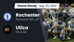 Recap: Rochester  vs. Utica  2022