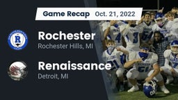 Recap: Rochester  vs. Renaissance  2022