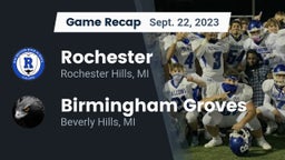 Recap: Rochester  vs. Birmingham Groves  2023