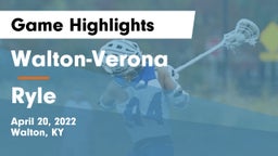 Walton-Verona  vs Ryle Game Highlights - April 20, 2022