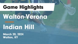 Walton-Verona  vs Indian Hill  Game Highlights - March 20, 2024