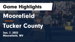 Moorefield  vs Tucker County  Game Highlights - Jan. 7, 2022