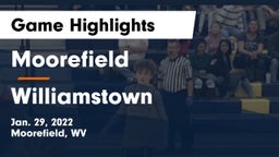 Moorefield  vs Williamstown  Game Highlights - Jan. 29, 2022