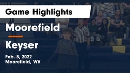 Moorefield  vs Keyser  Game Highlights - Feb. 8, 2022