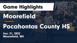 Moorefield  vs Pocahontas County HS Game Highlights - Jan. 21, 2022