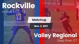 Matchup: Rockville vs. Valley Regional  2017
