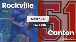 Matchup: Rockville vs. Canton  2018