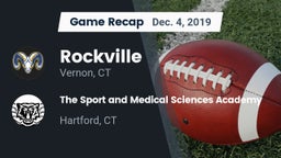 Recap: Rockville  vs. The Sport and Medical Sciences Academy 2019