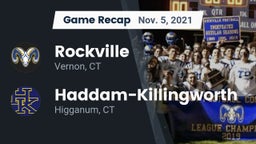 Recap: Rockville  vs. Haddam-Killingworth  2021