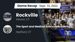 Recap: Rockville  vs. The Sport and Medical Sciences Academy 2022