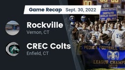 Recap: Rockville  vs. CREC Colts 2022