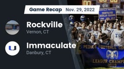 Recap: Rockville  vs. Immaculate  2022