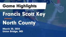 Francis Scott Key  vs North County  Game Highlights - March 30, 2024