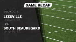 Recap: Leesville  vs. South Beauregard  2016