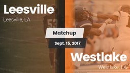 Matchup: Leesville vs. Westlake  2017