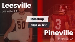 Matchup: Leesville vs. Pineville  2017