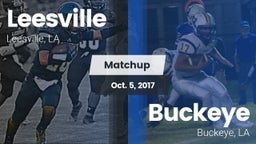 Matchup: Leesville vs. Buckeye  2017