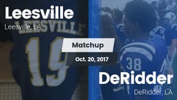 Matchup: Leesville vs. DeRidder  2017