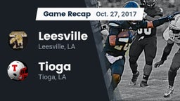 Recap: Leesville  vs. Tioga  2017