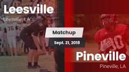 Matchup: Leesville vs. Pineville  2018
