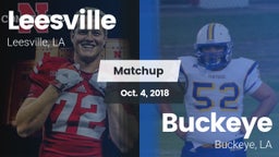 Matchup: Leesville vs. Buckeye  2018