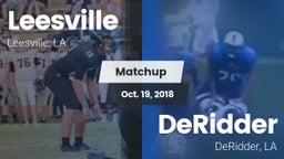 Matchup: Leesville vs. DeRidder  2018