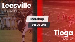 Matchup: Leesville vs. Tioga  2018