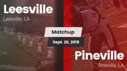 Matchup: Leesville vs. Pineville  2019
