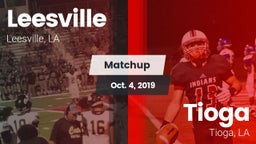 Matchup: Leesville vs. Tioga  2019