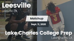Matchup: Leesville vs. Lake Charles College Prep 2020