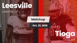 Matchup: Leesville vs. Tioga  2020