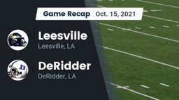 Recap: Leesville  vs. DeRidder  2021