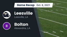 Recap: Leesville  vs. Bolton  2021