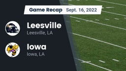 Recap: Leesville  vs. Iowa  2022