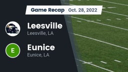 Recap: Leesville  vs. Eunice  2022