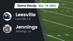 Recap: Leesville  vs. Jennings  2022