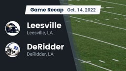 Recap: Leesville  vs. DeRidder  2022