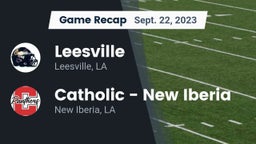 Recap: Leesville  vs. Catholic  - New Iberia 2023