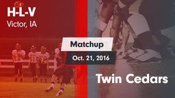 Matchup: H-L-V vs. Twin Cedars  2016