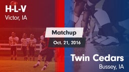 Matchup: H-L-V vs. Twin Cedars  2016