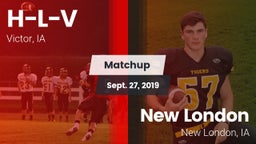 Matchup: H-L-V vs. New London  2019